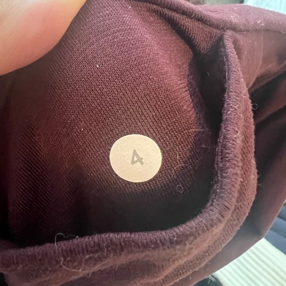 Lululemon Wide Leg, Roll Down Waist Pant - Picture 2 of 4